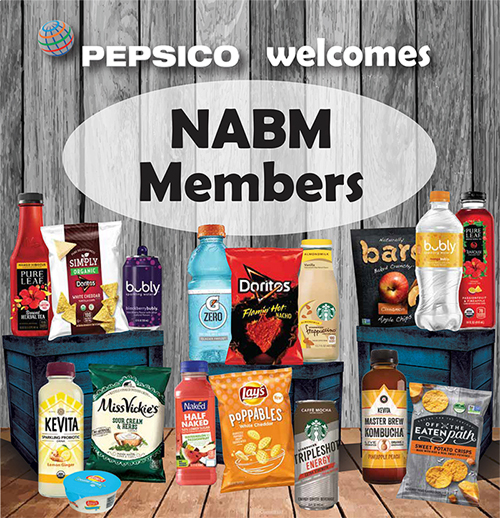 Pepsico Advertisement: Pepsico welcomes NABM Members.