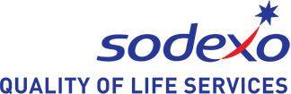 Sodexo logo and tagline Quality of Life Services